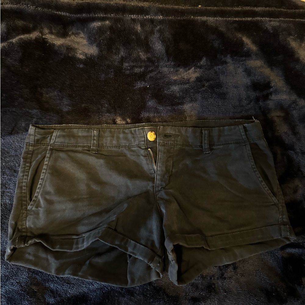 Abercrombie and fitch navy blue size 2 chino shorts